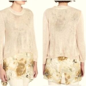 Neo Noble • Floral Layered Sweater